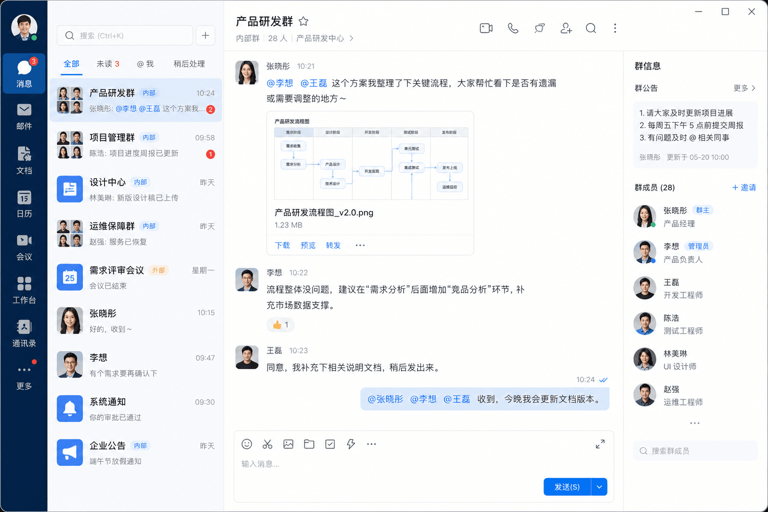 群组协作